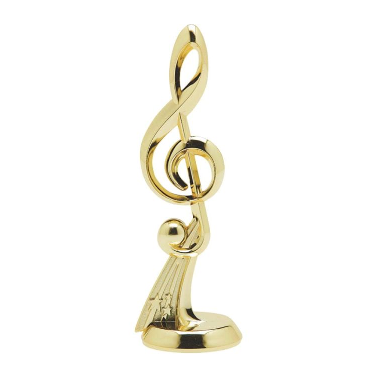 Figurka Plastikowa Muzyka Klucz Wiolinowy A266 | Trofeum Złote
