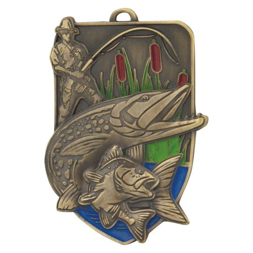Medal Odlewany Wędkarstwo M07/Z