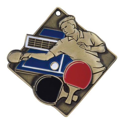 Medal odlewany tenis stołowy M09/Z