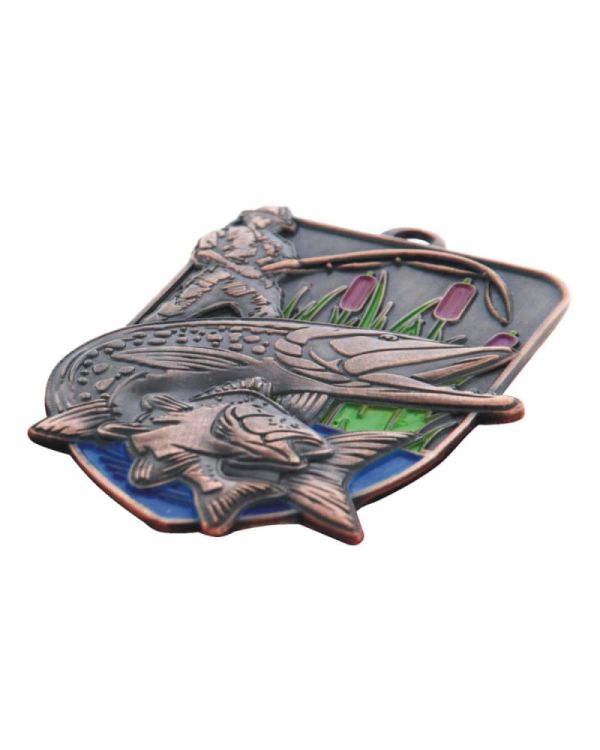 Medal Odlewany Wędkarstwo M07 - BOK