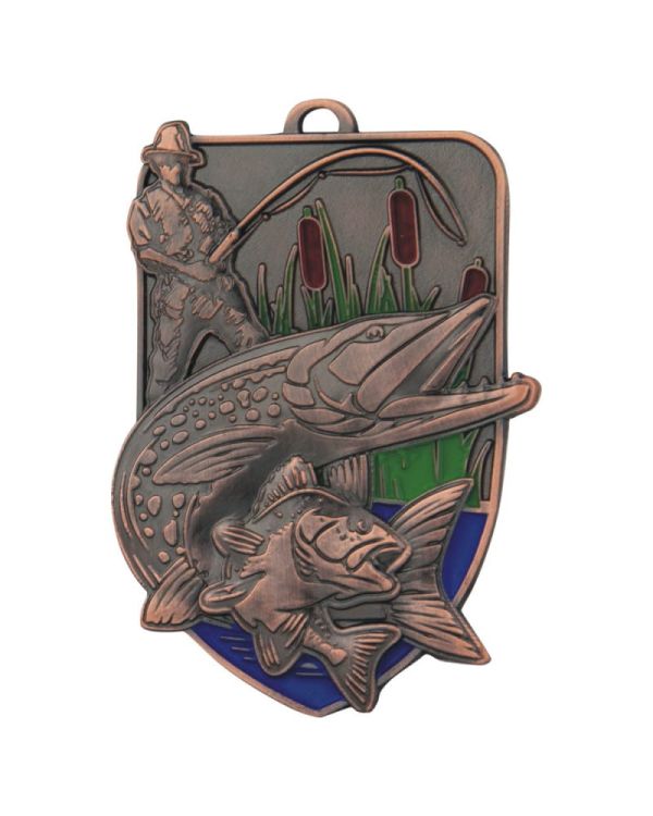 Medal Odlewany Wędkarstwo M07/B