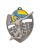 Medal Odlewany Siatkówka M10/S