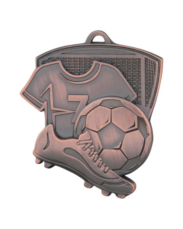 MEDAL M03 - Piłka nożna - brązowy
