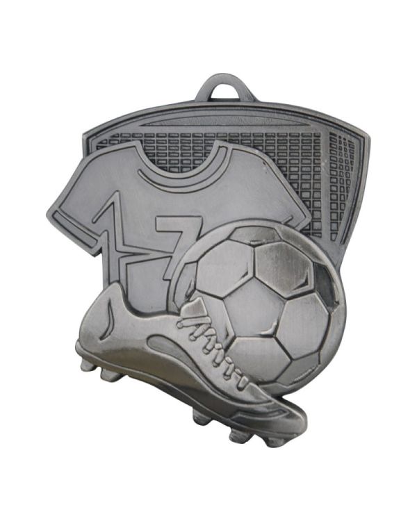 MEDAL M03 - Piłka nożna - srebrny