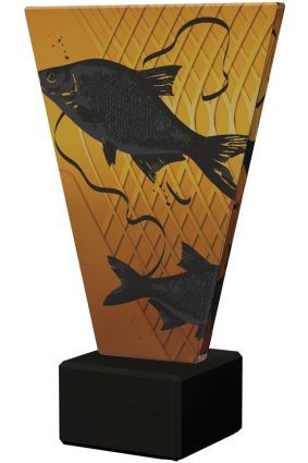 Statuetka Szklana V-Line Wędkarstwo Leszcz VL1/FIS1/BK