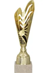 Puchar plastikowy złoty - 9260