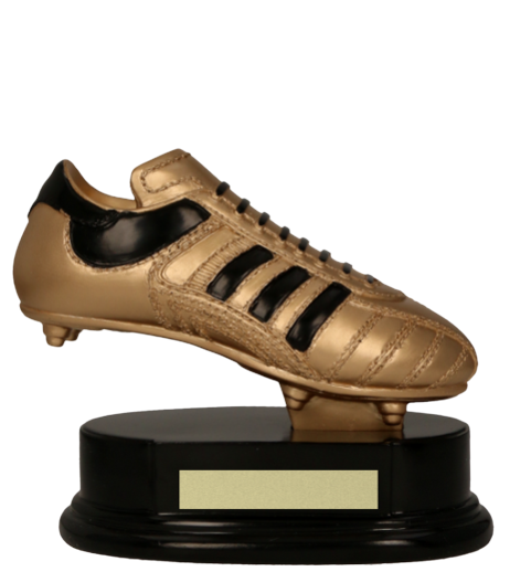 Statuetka Odlewana Piłka Nożna RF1010/G | Piłkarski But