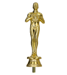 Figurka Plastikowa Ogólna Wiktor F92CG | Złota Figurka na Trofeum | 12,5 cm