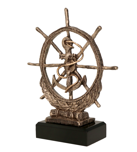 RTY1030_BR | Ster i Kotwica | 23,5 cm